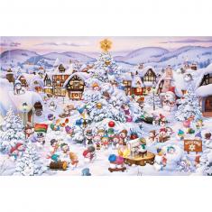 1000 pieces puzzle: Christmas choir