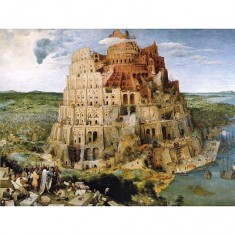 1000 pieces Jigsaw Puzzle - Brueghel: The Tower of Babel