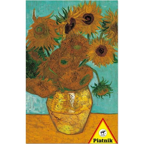 1000 pieces Jigsaw Puzzle - Van Gogh: Sunflowers - Piatnik-5617