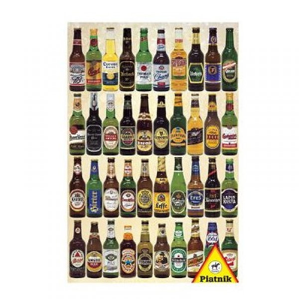 1000 pieces puzzle - beers - Piatnik-5625