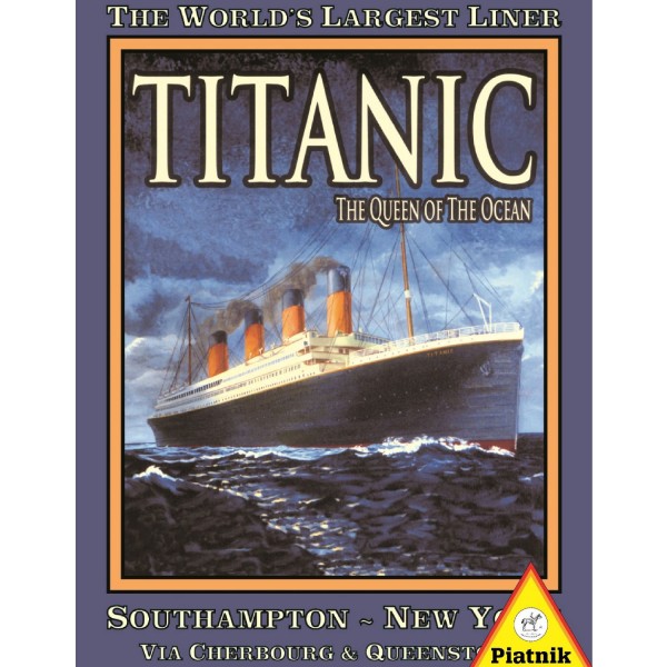 1000 pieces puzzle: Titanic - Piatnik-5389