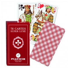 Baraja de tarot 78 cartas estándar.