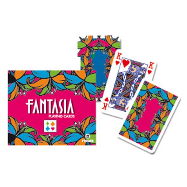 Jeux de cartes : Fantasia 2 x 55 cartes - Piatnik-2605