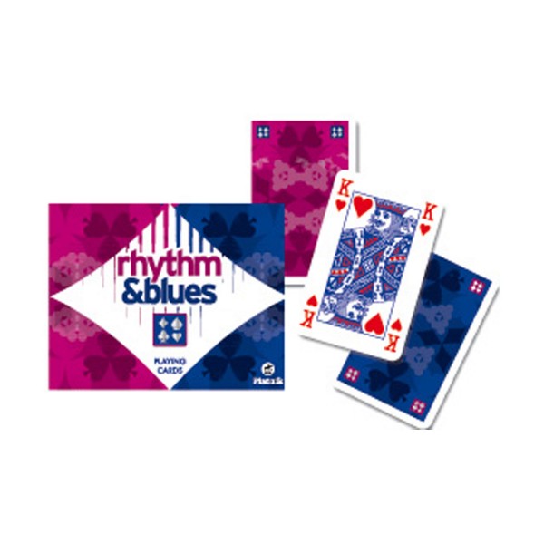 Jeux de cartes : Rythm & Blues 2 x 55 cartes - Piatnik-2602