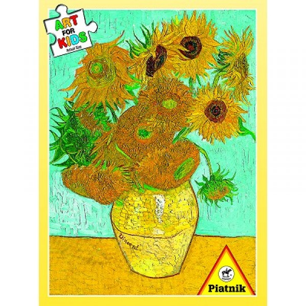 Puzzle 100 pièces - Van Gogh : Les Tournesols - Piatnik-5278-2007
