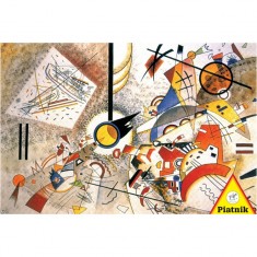 1000 Teile Puzzle: Kandinsky: Treibende Aquarelle