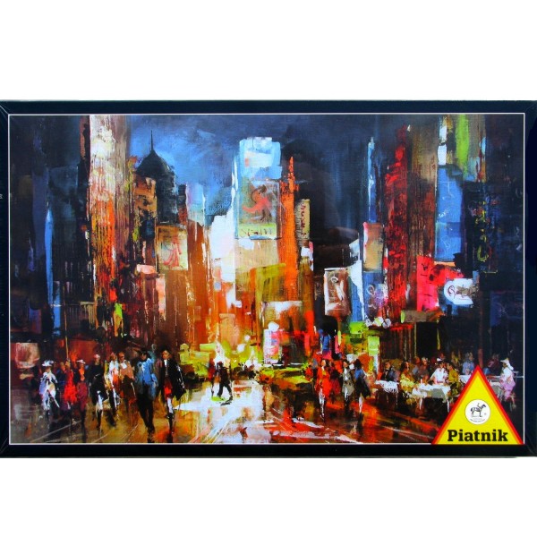 Puzzle 1000 pièces : Time Square - Piatnik-5381