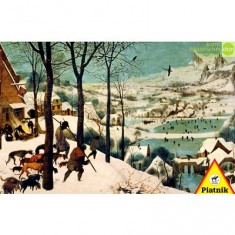 1000 Teile Puzzle - Brueghel: Die Jäger