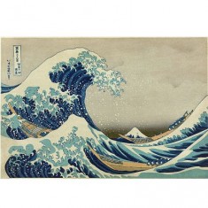 Puzzle 1000 pièces - Hokusai : La grande vague