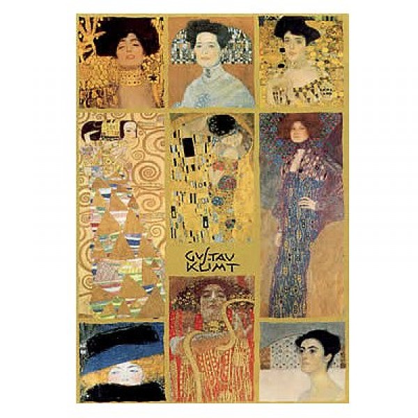 Puzzle 1000 pièces - Klimt : Les femmes - Piatnik-5541