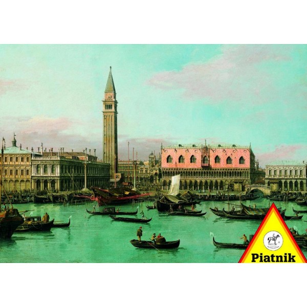 Puzzle 4000 pièces - Canaletto : Place San Marco - Piatnik-5439