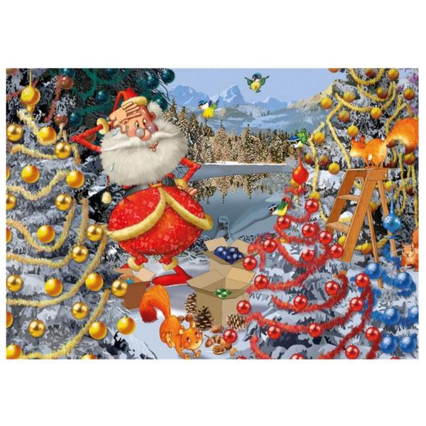 1000 piece jigsaw puzzle : Ruyer : Christmas decorations - Piatnik-5544