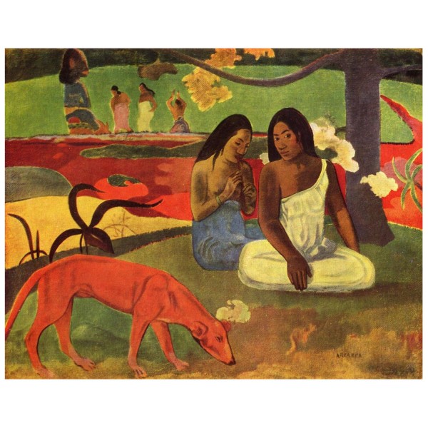 Puzzle 1000 pièces : Gauguin - Arearea - Piatnik-5526