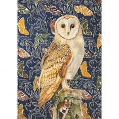 1000 piece puzzle: Lewis - Owl And Mouse