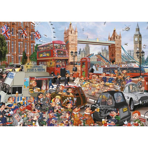 Puzzle 1000 pièces : Ruyer - Londres   - Piatnik-5569