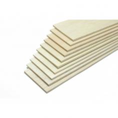 Planches de balsa 1.7 x 75 x 1000mm (emb.=10pcs) - Pichler