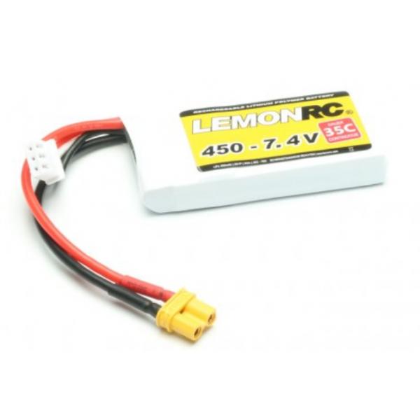 Accu Lipo 2S 7.4v 450mAh 35v XT30 - 15702