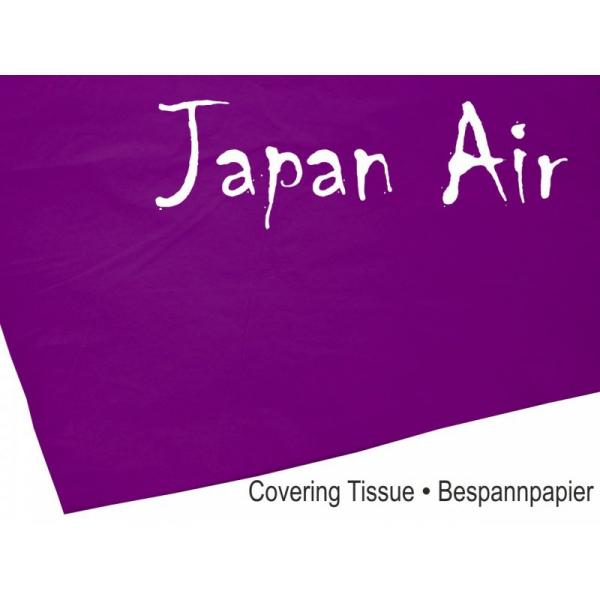 Papier Japon JAPAN AIR 16g lila 500 x 690 mm (10 pieces) - Pichler - C9381