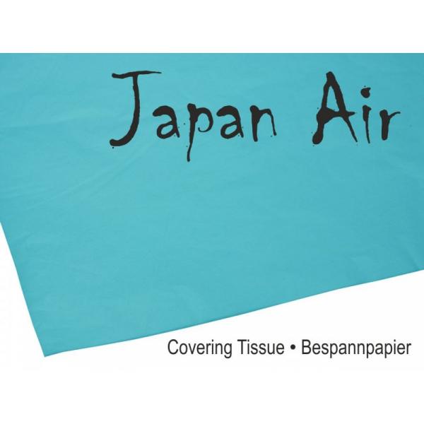 Papier Japon JAPAN AIR 16g bleu 500 x 690 mm (10 pieces) - Pichler - C9378