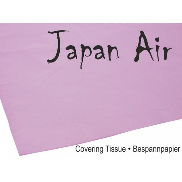 Papier Japon JAPAN AIR 16g pink 500 x 690 mm (10 pieces) - Pichler - C9376