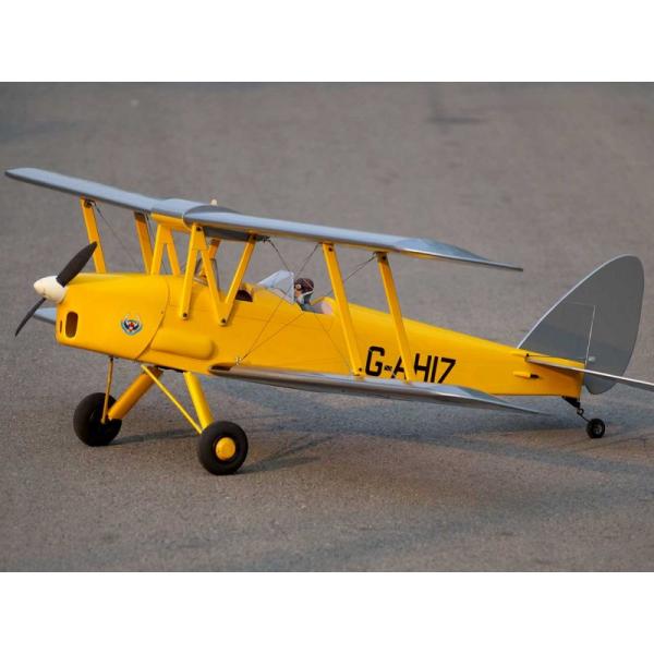 Pichler Tiger Moth DH.82 1.4m ARF Jaune et Argent - 15483