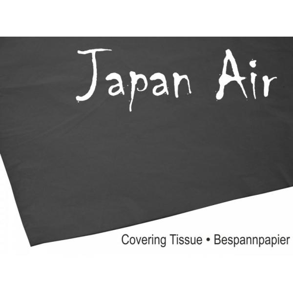 Papier Japon JAPAN AIR 16g noir 500 x 690 mm (10 pieces) - Pichler - C9383