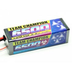 Accu Lipo Team Champion 6500 - 11,1v - 55C - T Stecker - Pichler