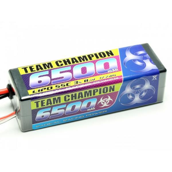 Accu Lipo Team Champion 6500 - 11,1v - 55C - T Stecker - Pichler - C4844