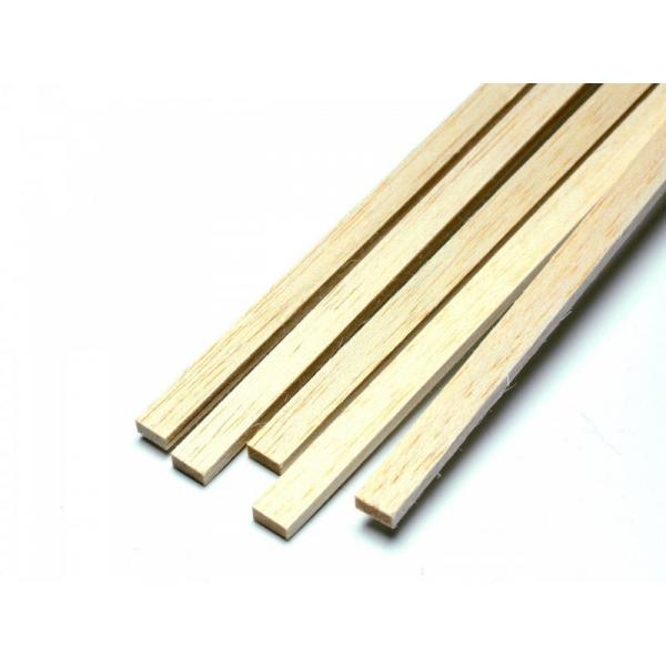 Baguette balsa 6.0 x 8.0 x 1000 mm (10pcs) - Pichler - C9650