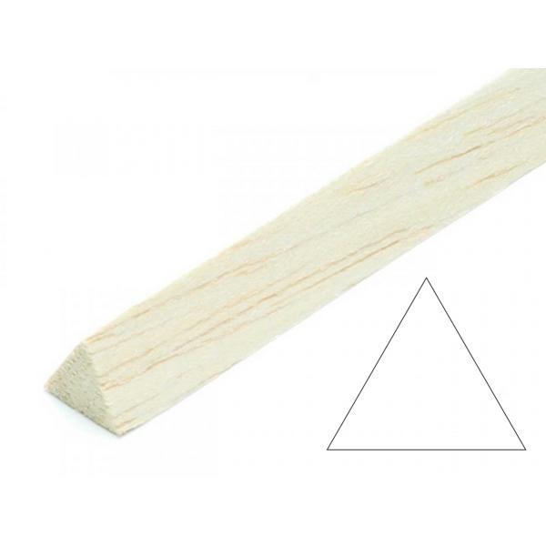 Balsa Triangle Stock 8 x 8 x 1000mm (10 pcs.) - 15160