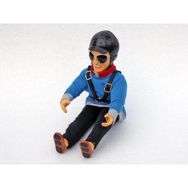 Figurine pilote BEN (bleu) - Pichler - C5591