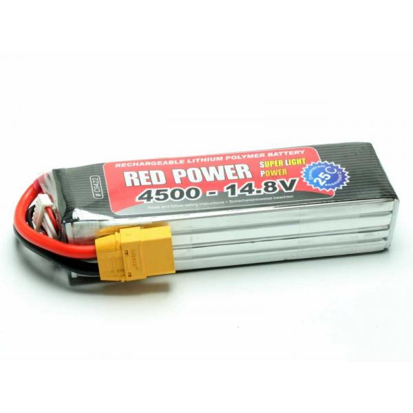 Accu LiPo RED POWER SLP 4500 - 14,8v - C9422