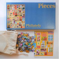 1000 piece jigsaw puzzle: Philately