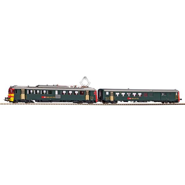 Set 2 Rbe 4/4 Railcar PIKO HO - T2M-P96832