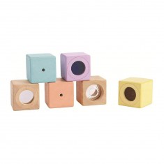 Pastel sensory blocks