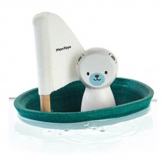 Bath toy: Polar bear boat