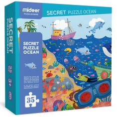 35-piece puzzle: Secret puzzle: Ocean