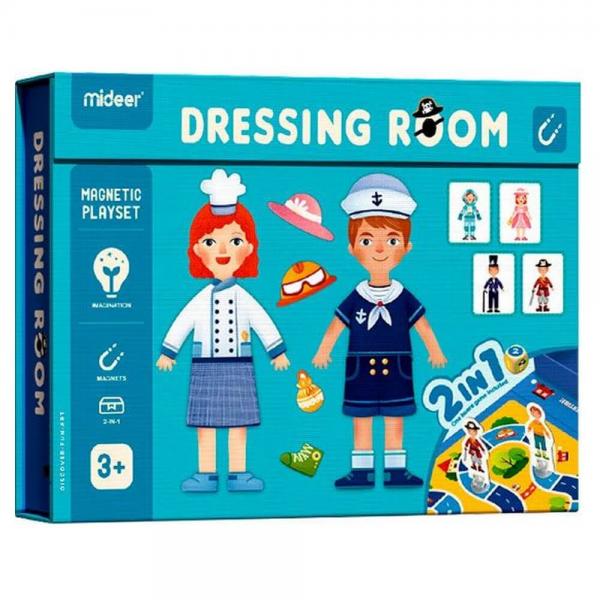 2-in-1 magnetic game "I'm dressing up" - Plantoy-MD1039