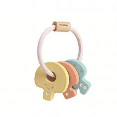 Pastel key rattle