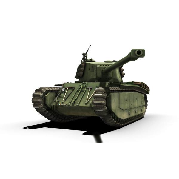 Maqueta de tanque: tanque pesado francés ARL-44 - Planetmodel-129-MV122