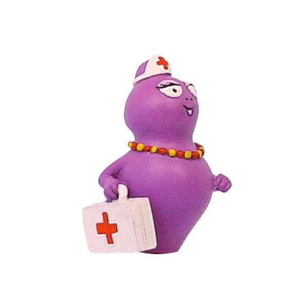 Figurine Barbapapa : Barbabelle infirmière - Plastoy-65624