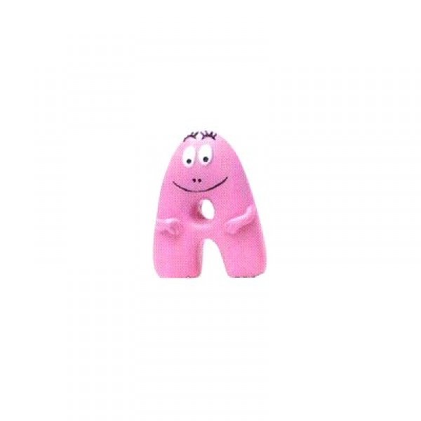 Figurine Barbapapa : Lettre A : Barbapapa - Plastoy-65901