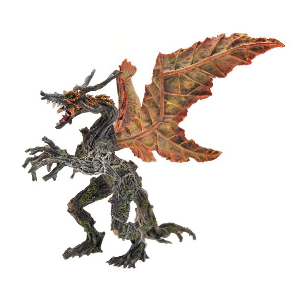 Figurine Dragon végétal automne - Plastoy-60245