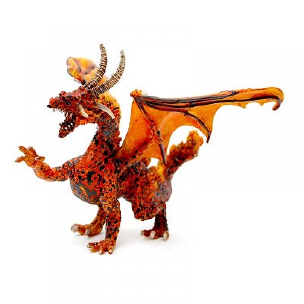 Figurine Grand dragon de feu - Plastoy-60240