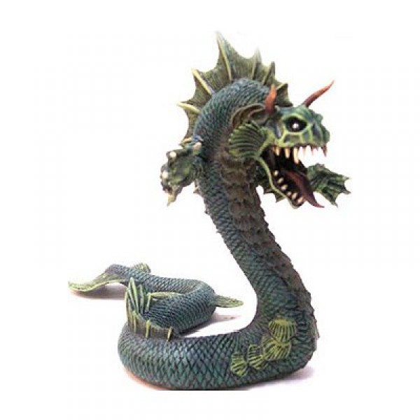 Figurine Grand dragon des mers : Vert - Plastoy-60238