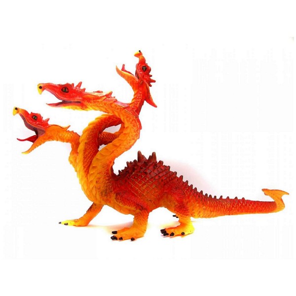 Figurine Hydre couleur de feu - Plastoy-60444