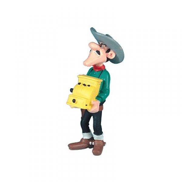 Figurine Lucky Luke : Jack Dalton et la caisse enregistreuse - Plastoy-63108