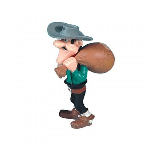 Figurine Lucky Luke : William Dalton et le sac postal - Plastoy-63109