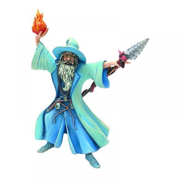 Figurine Magicien bleu - Plastoy-61376