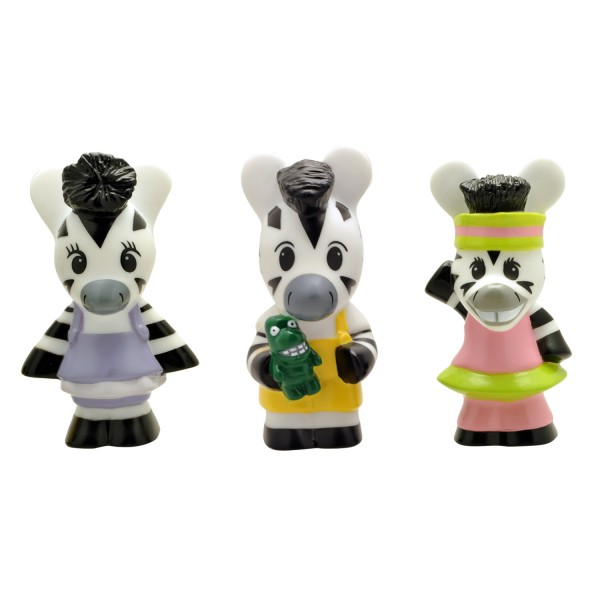 Figurines Éveil Zou : Tubo 3 figurines - Plastoy-60844